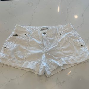 Old Navy white shorts. Rivet details, 3 inch rise. No stains, no rips